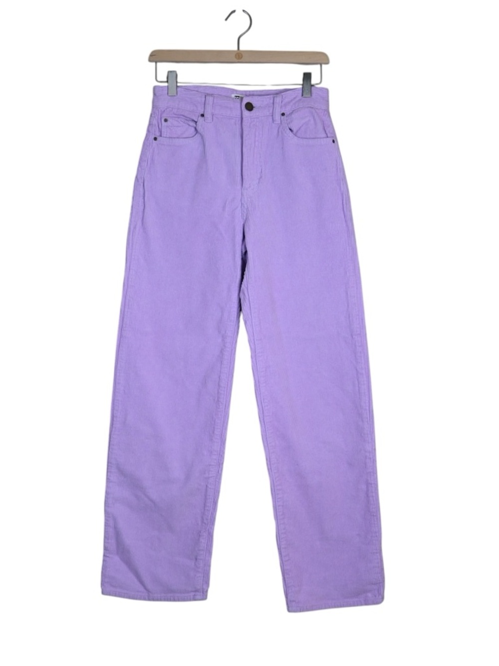 Billabong Women's 24 Free Fall Corduroy Wide Leg Straight Jean in Lilac